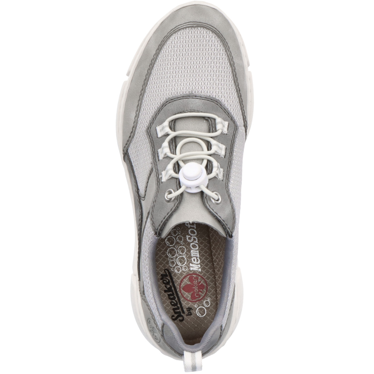 Rieker M0150 Sneaker Low hellgrau