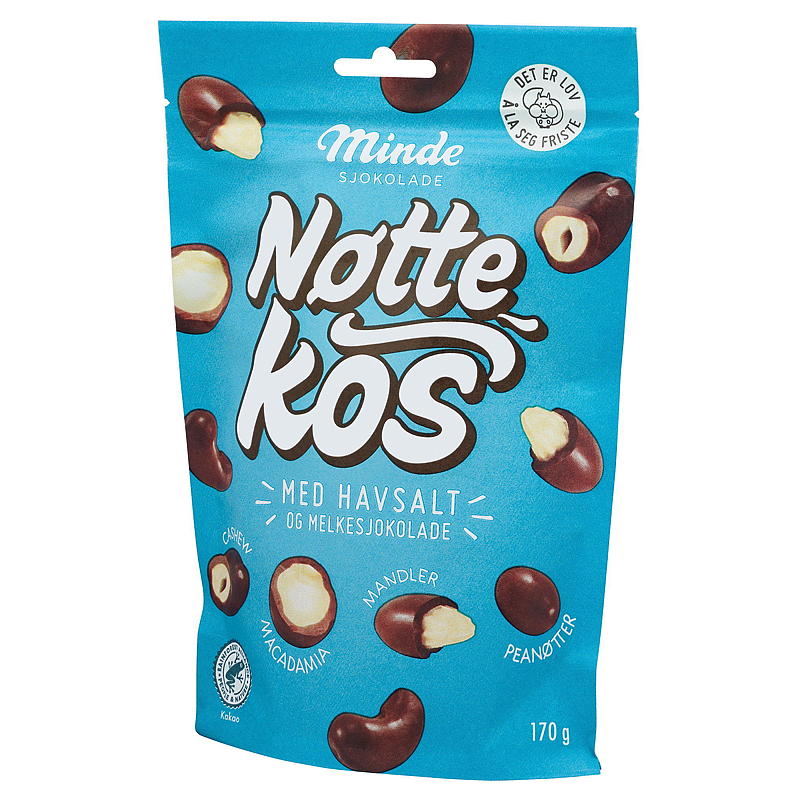Minde Minde nøttekos 170 g  nøtteblanding