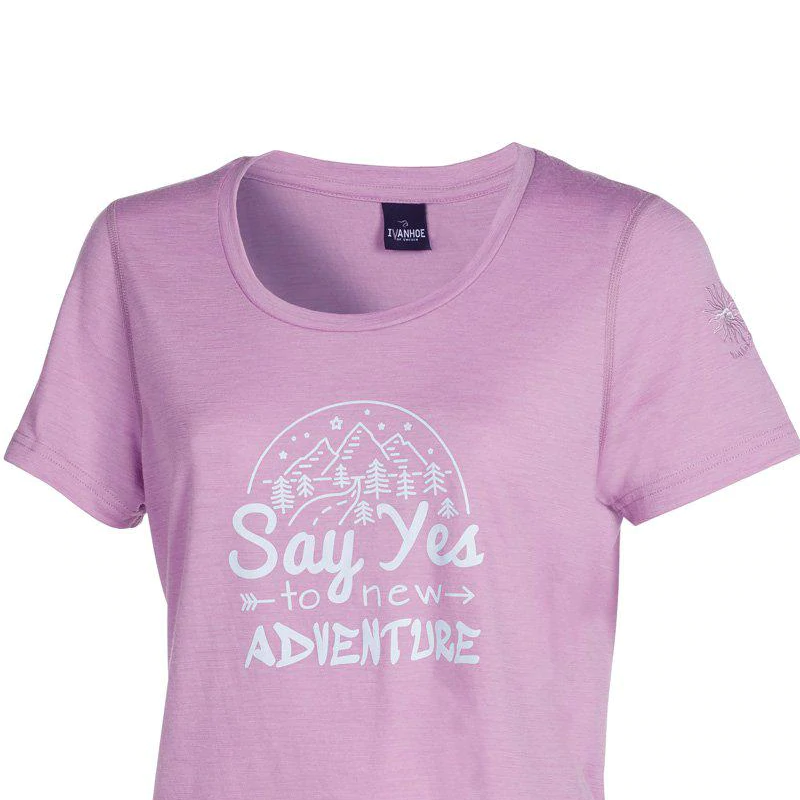 Ivanhoe Meja Adventure rosa Damen T-Shirt