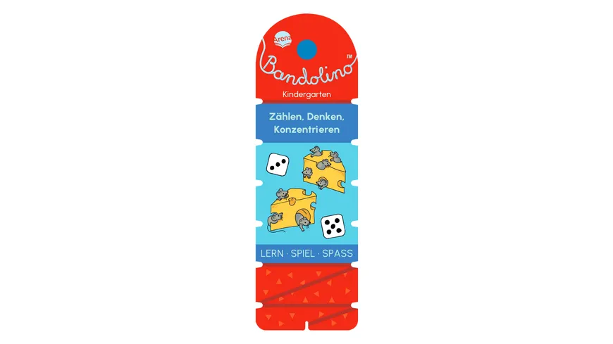 Bandolino. Zählen, Denken, Konzentrieren - Lernspiel mit Lösungskontrolle für Kinder ab 4 Jahre