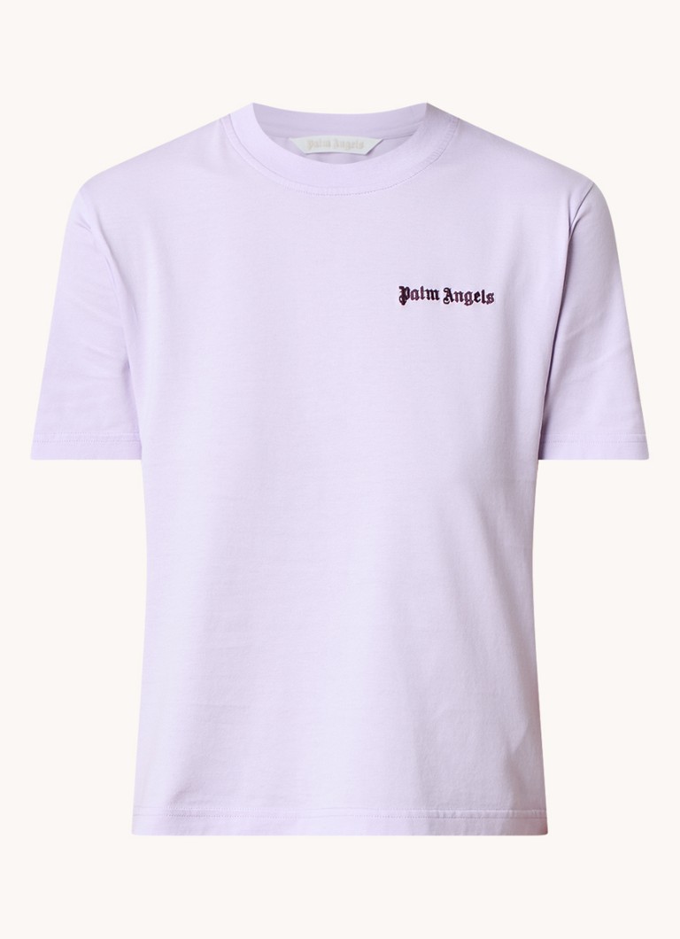 Palm Angels T-krekls ar izšuvumu no logotipa