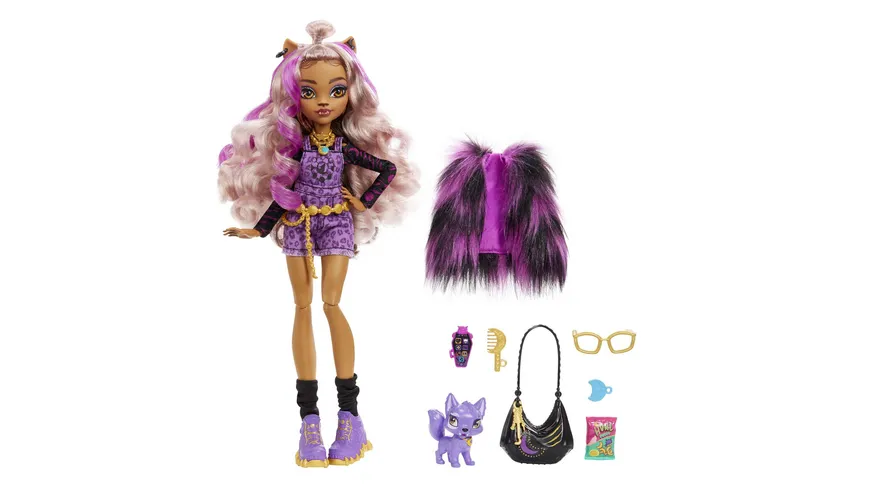 Monster High Clawdeen Puppe