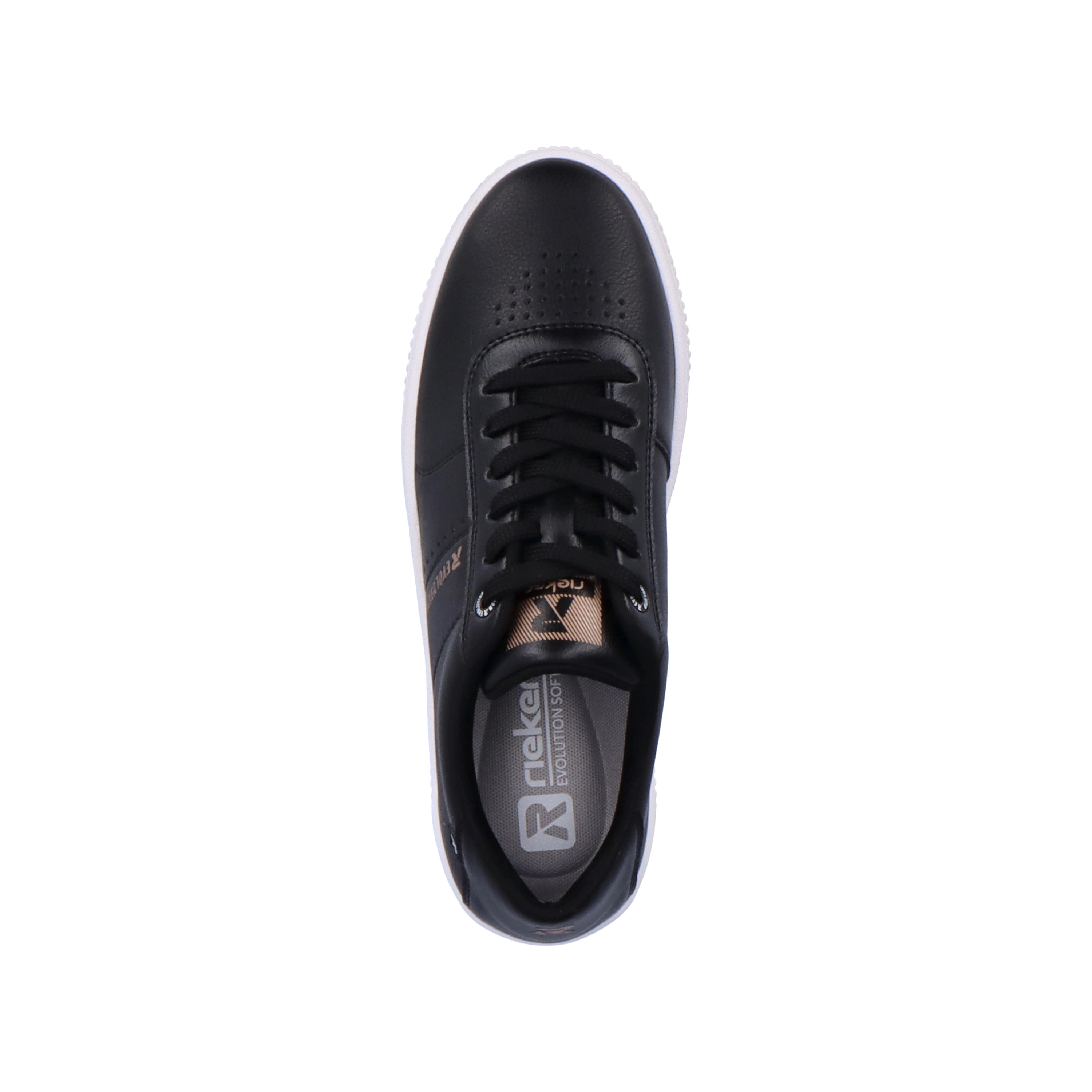 Rieker Damen Sneaker Low night black