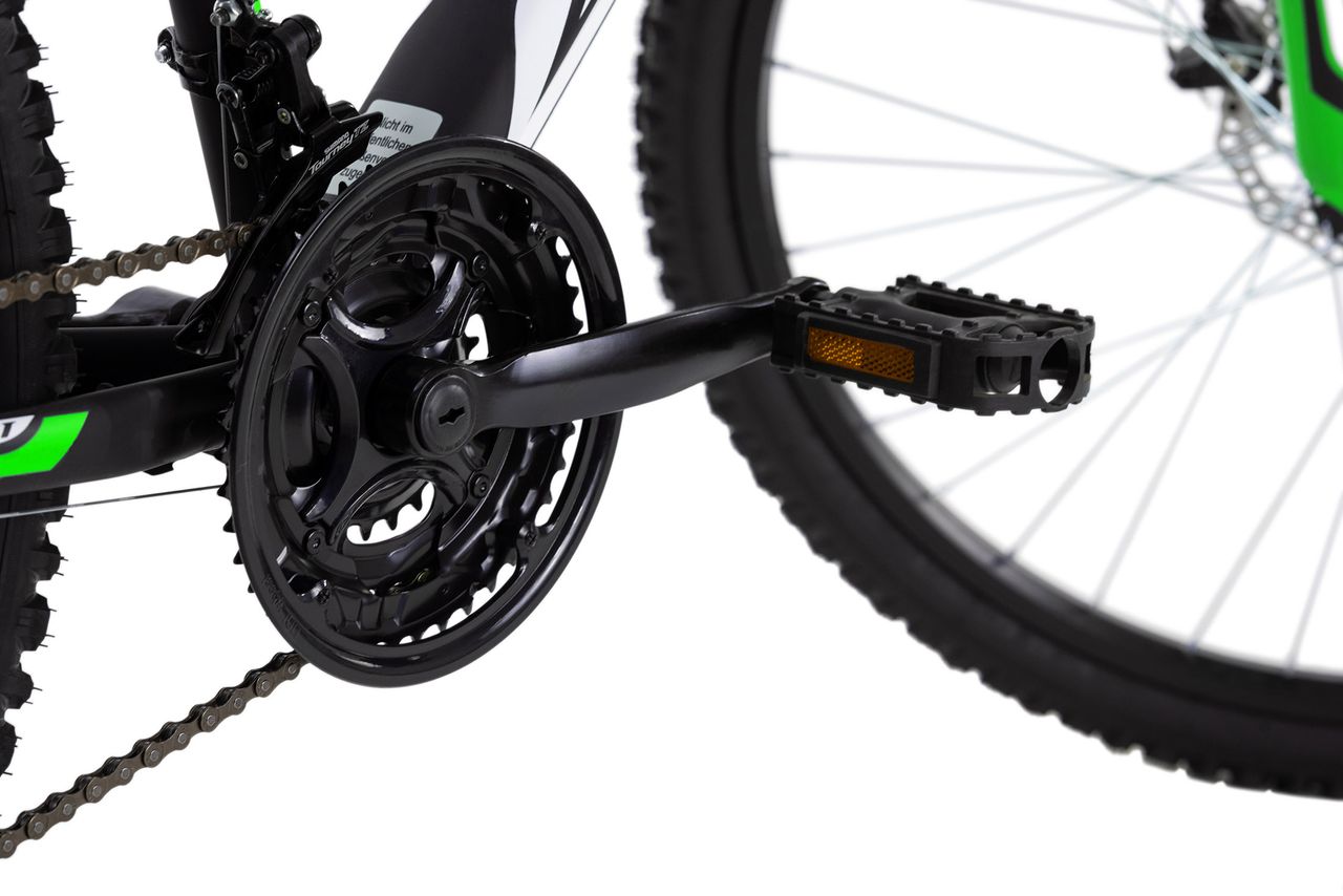 KS Cycling Mountainbike Hardtail 26'' Xtinct schwarz-grün RH 46 cm