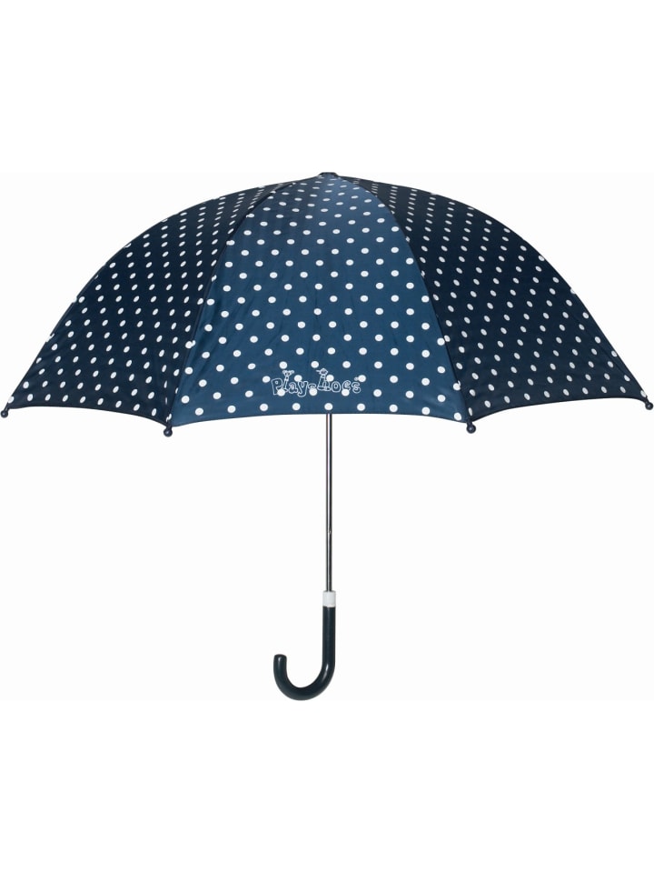 Playshoes Regenschirm Punkte in Marine günstig kaufen onesize