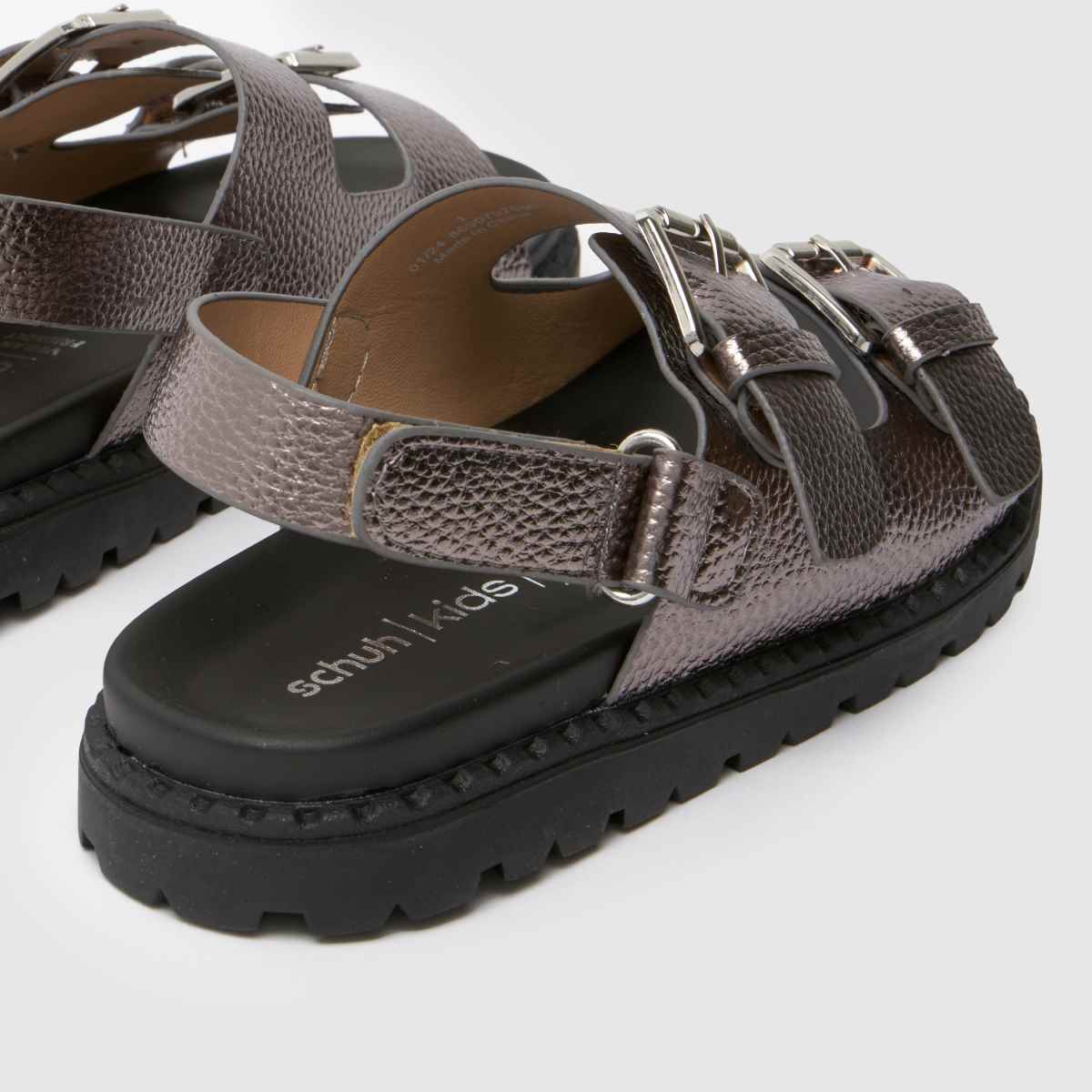 Schuh silverfärgade Tyra grova flickor juniorsandaler