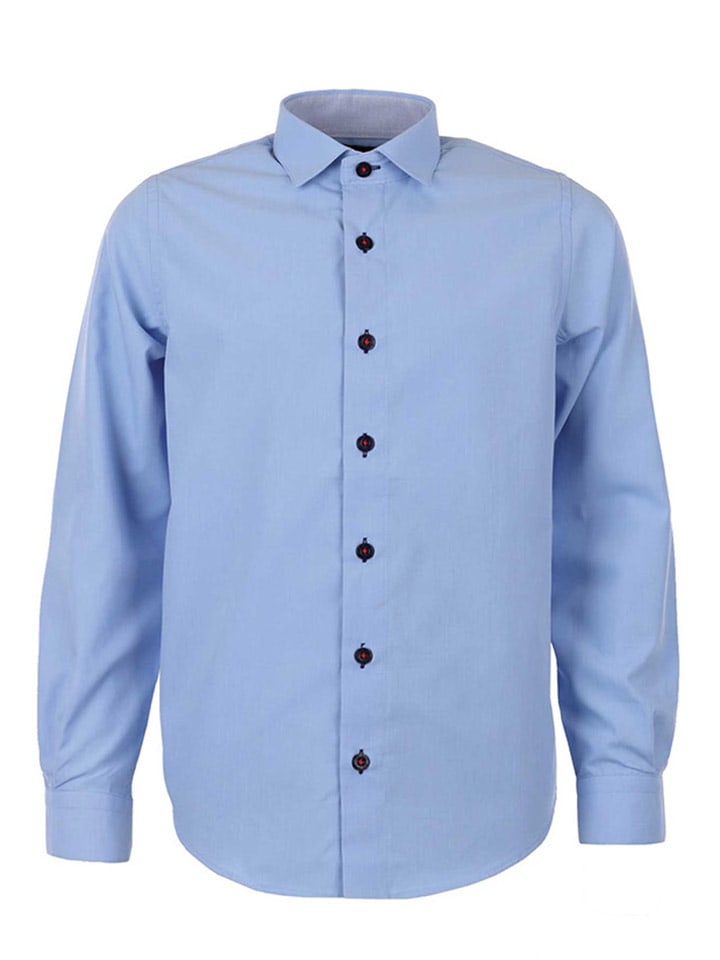 New G.O.L Hemd - Super Slim fit - in Blau günstig kaufen