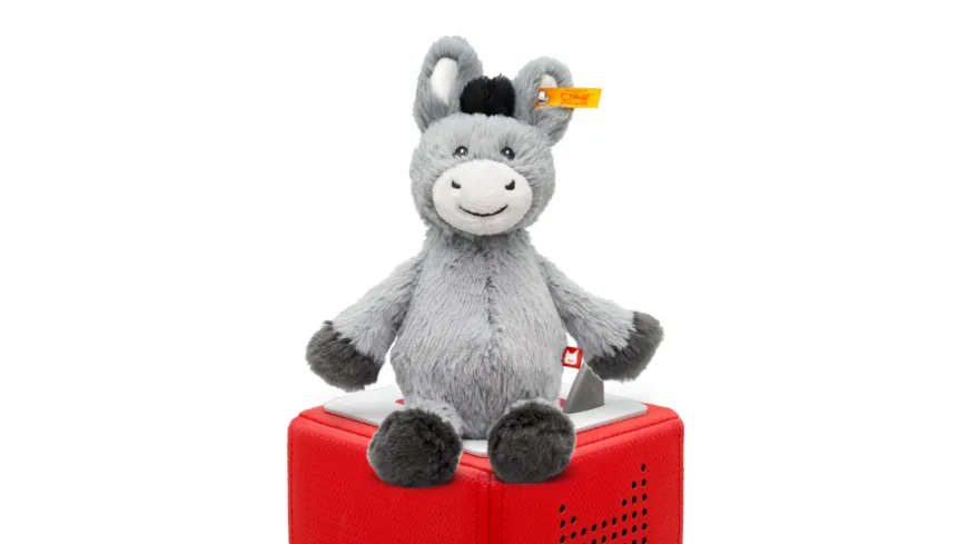 tonies - Hörfigur für die Toniebox: Steiff Soft Cuddly Friends mit Hörspiel: Dinkie Esel