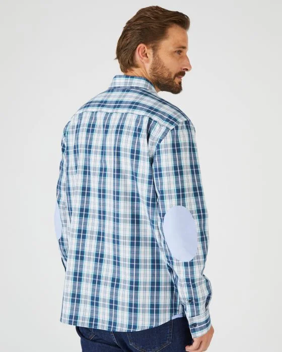Chemise à carreaux, manches longues