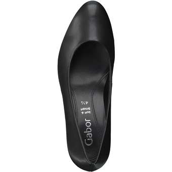 Gabor Plateau Pumps in schwarz