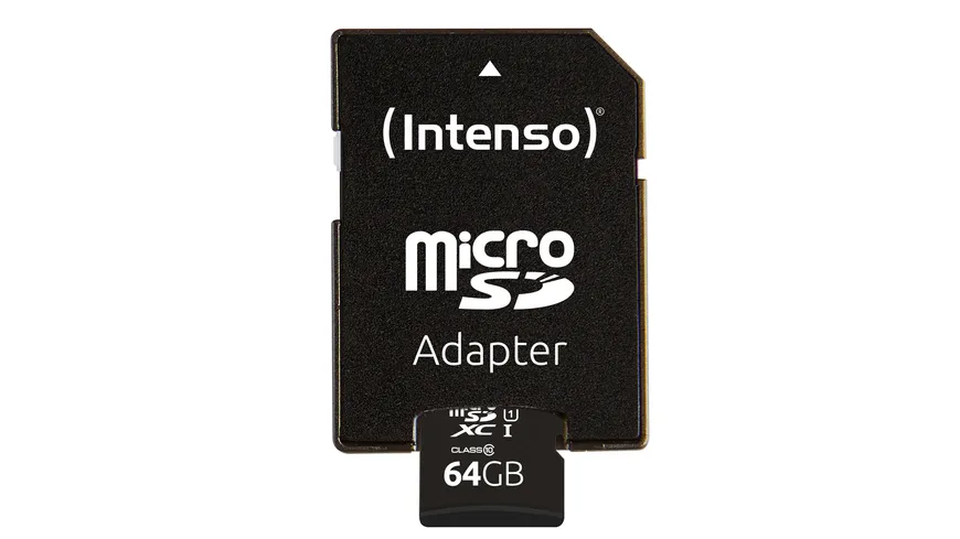 Intenso microSD Card UHS-I 64GB SDXC Premium
