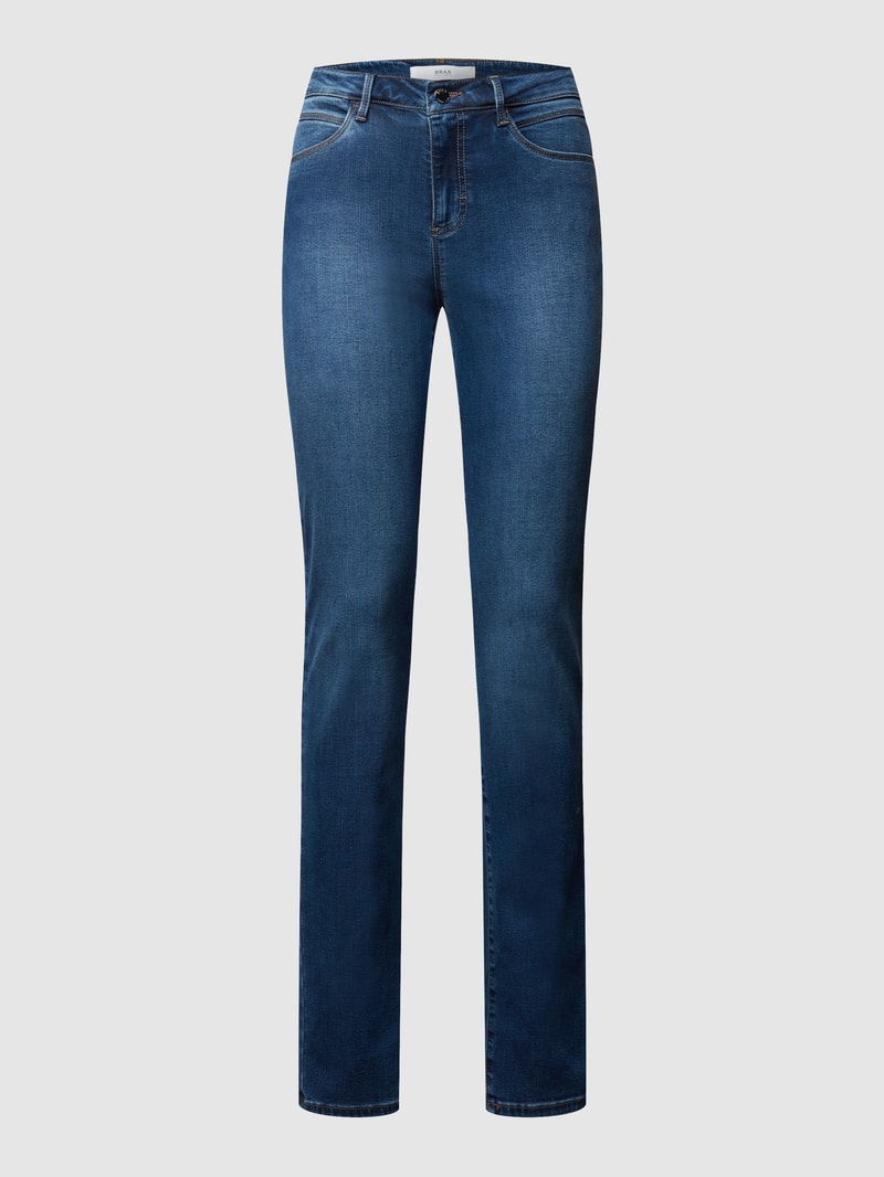Regular Fit Jeans Modell 'Shakira' in blau