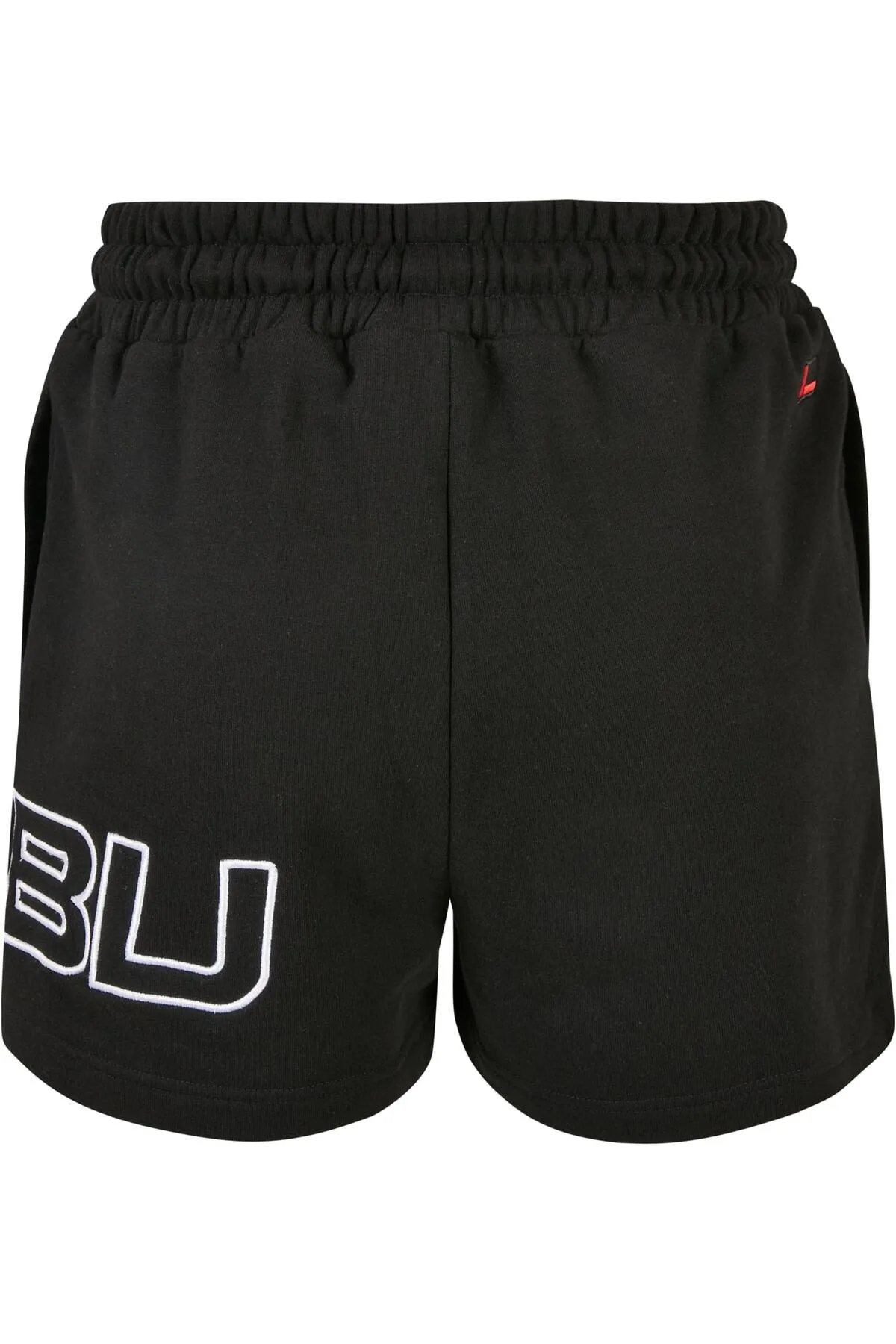 FUBU  Damen FW222-018-2, Corporate Sweat Shorts schwarz