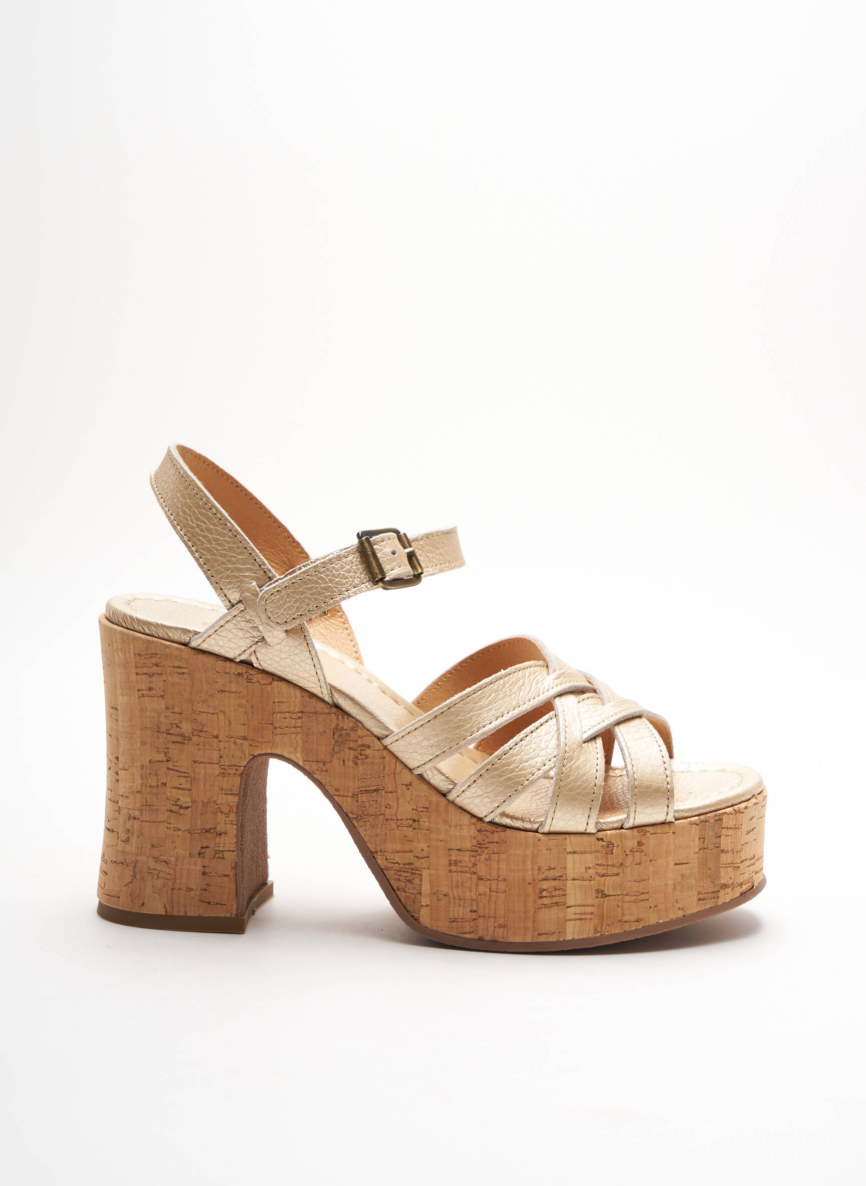 Minka Design Sandales Nu Pieds Femme couleur beige
