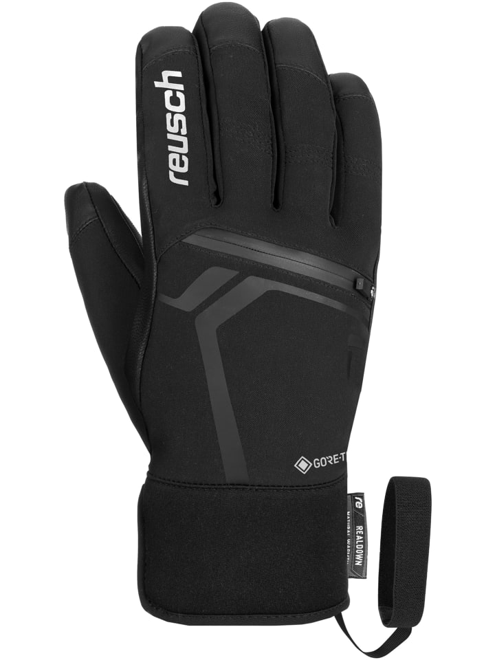 Reusch Fingerhandschuhe Down Spirit GORE-TEX SC in 7702 black / silver günstig kaufen