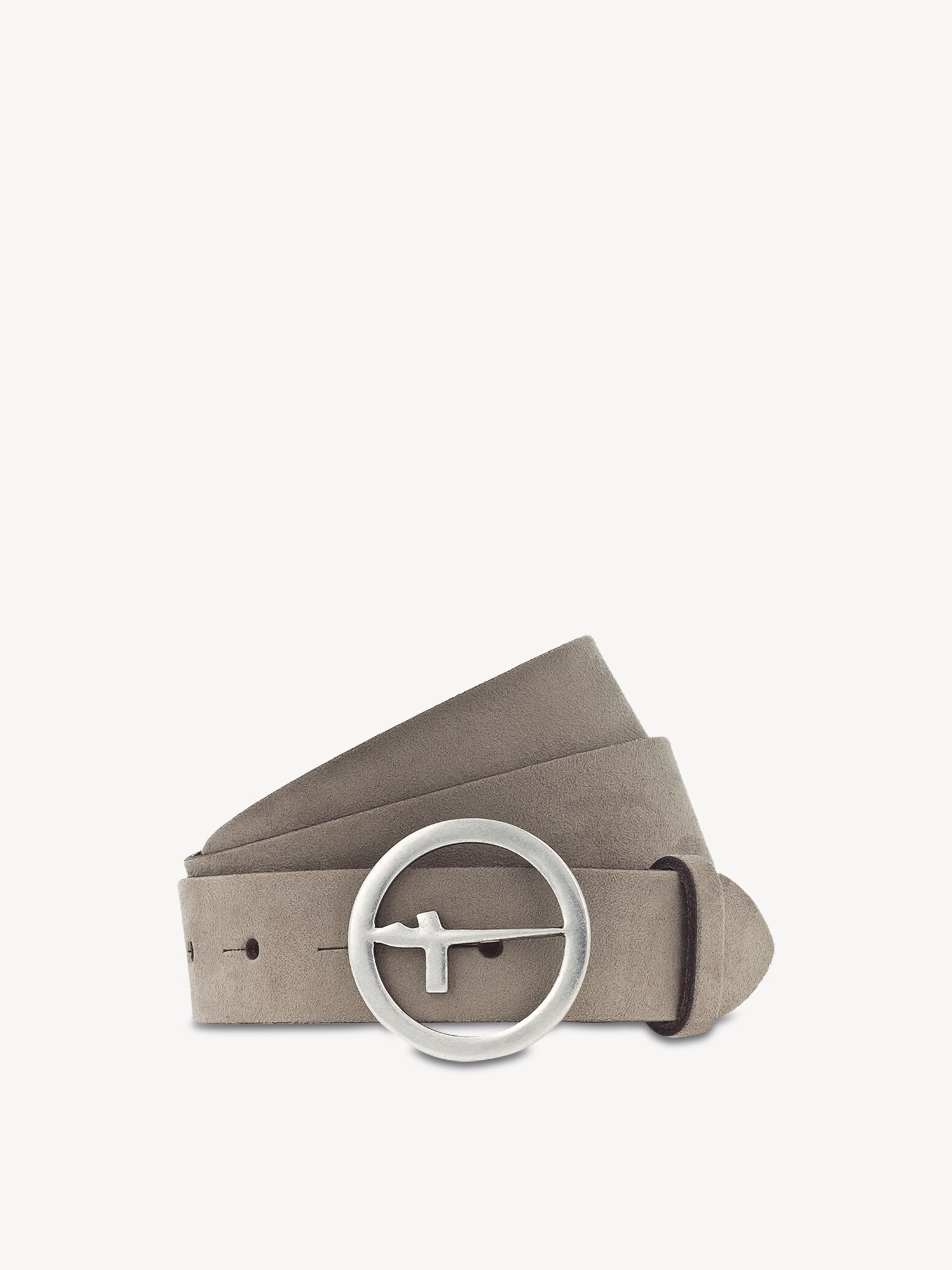 Ceinture en cuir - beige