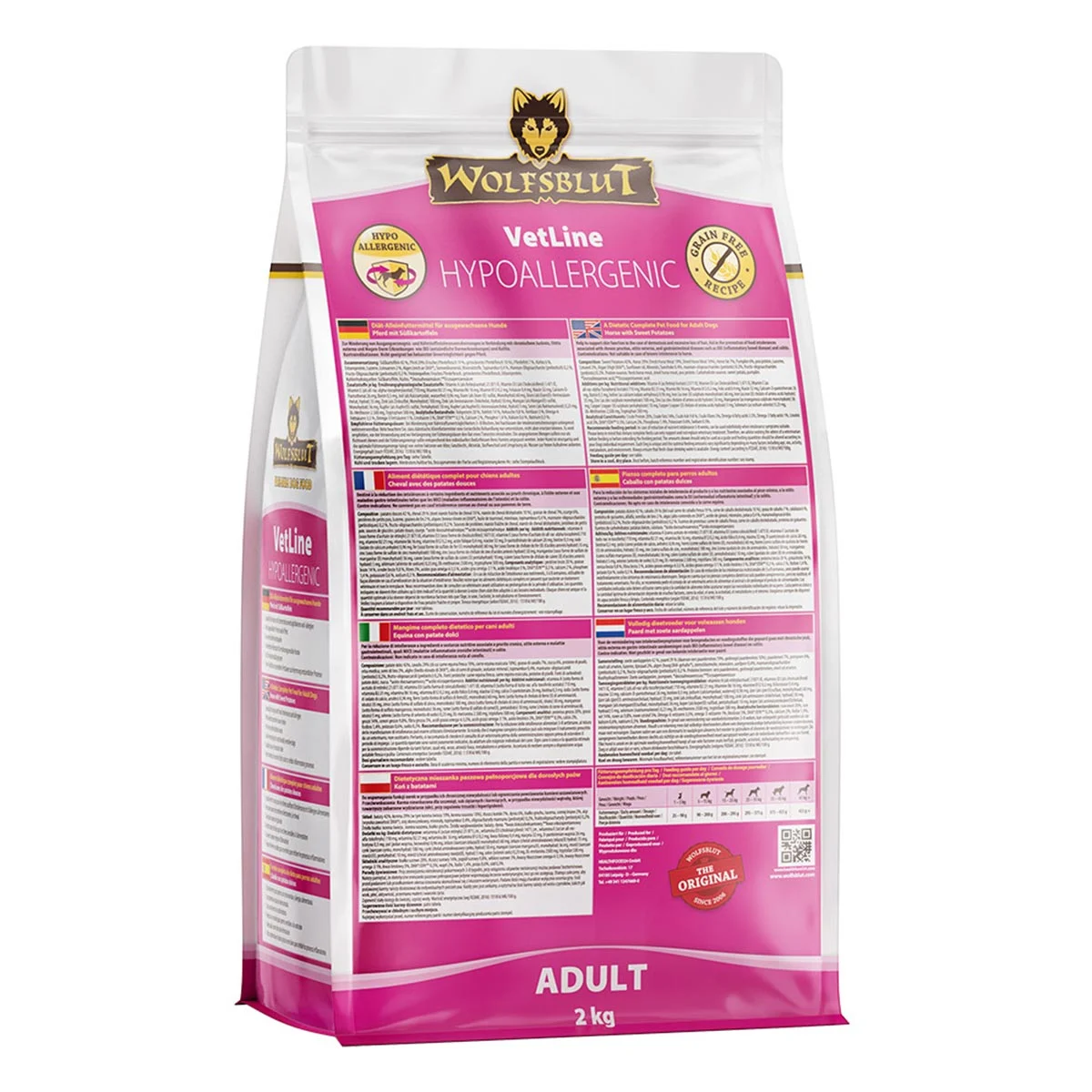 Wolfsblut VetLine Hypoallergenic Pferd kaufen bei ZooRoyal