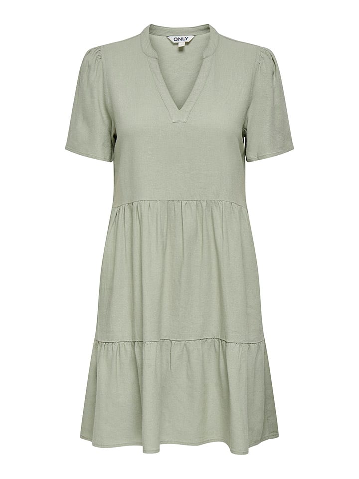 ONLY Kleid in Oliv günstig kaufen