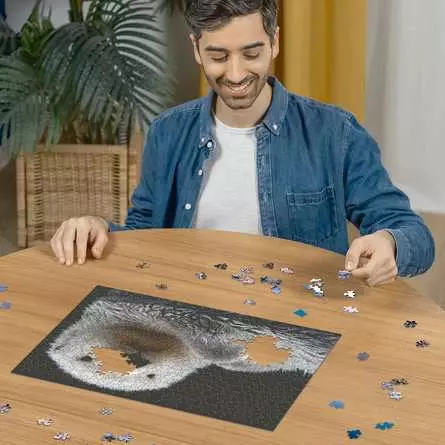 Puzzle 500 Teile - Süßer kleiner Otter