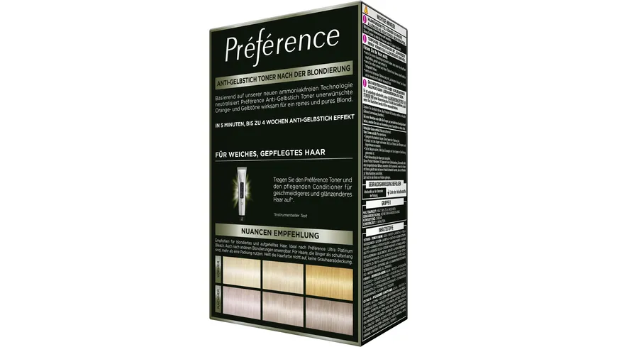L'Oréal Paris Préférence Le Blonding Toner pearl boost - pearl boost