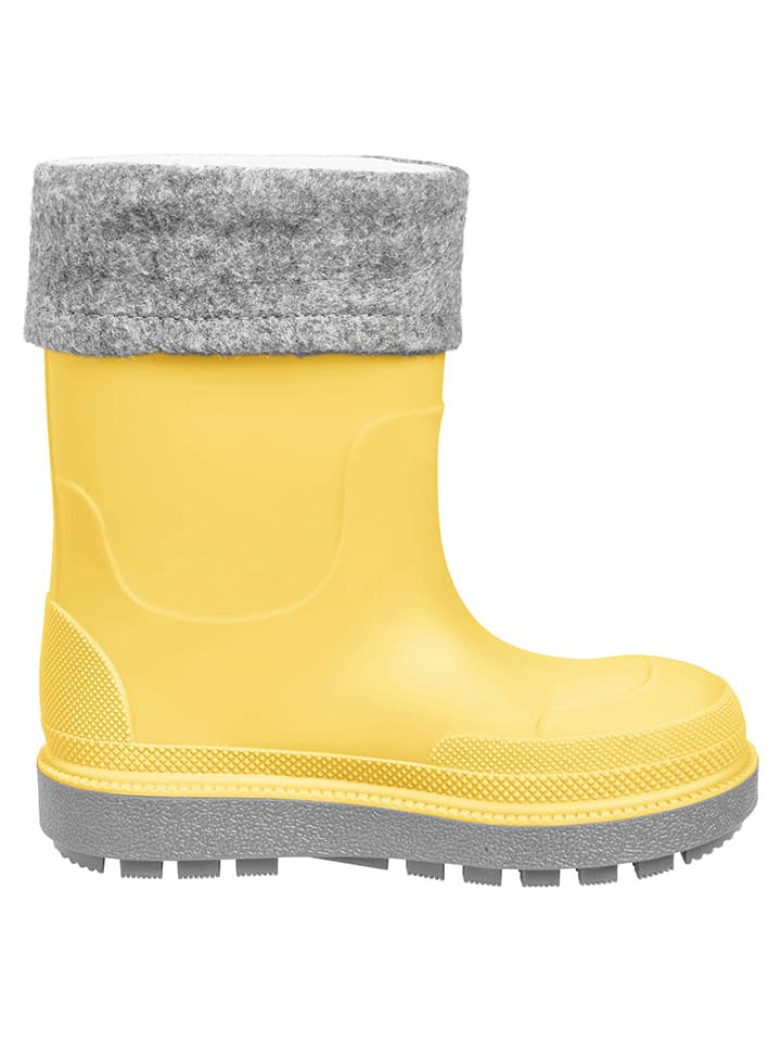 Playshoes Gummistiefel in Grau/ Gelb günstig kaufen