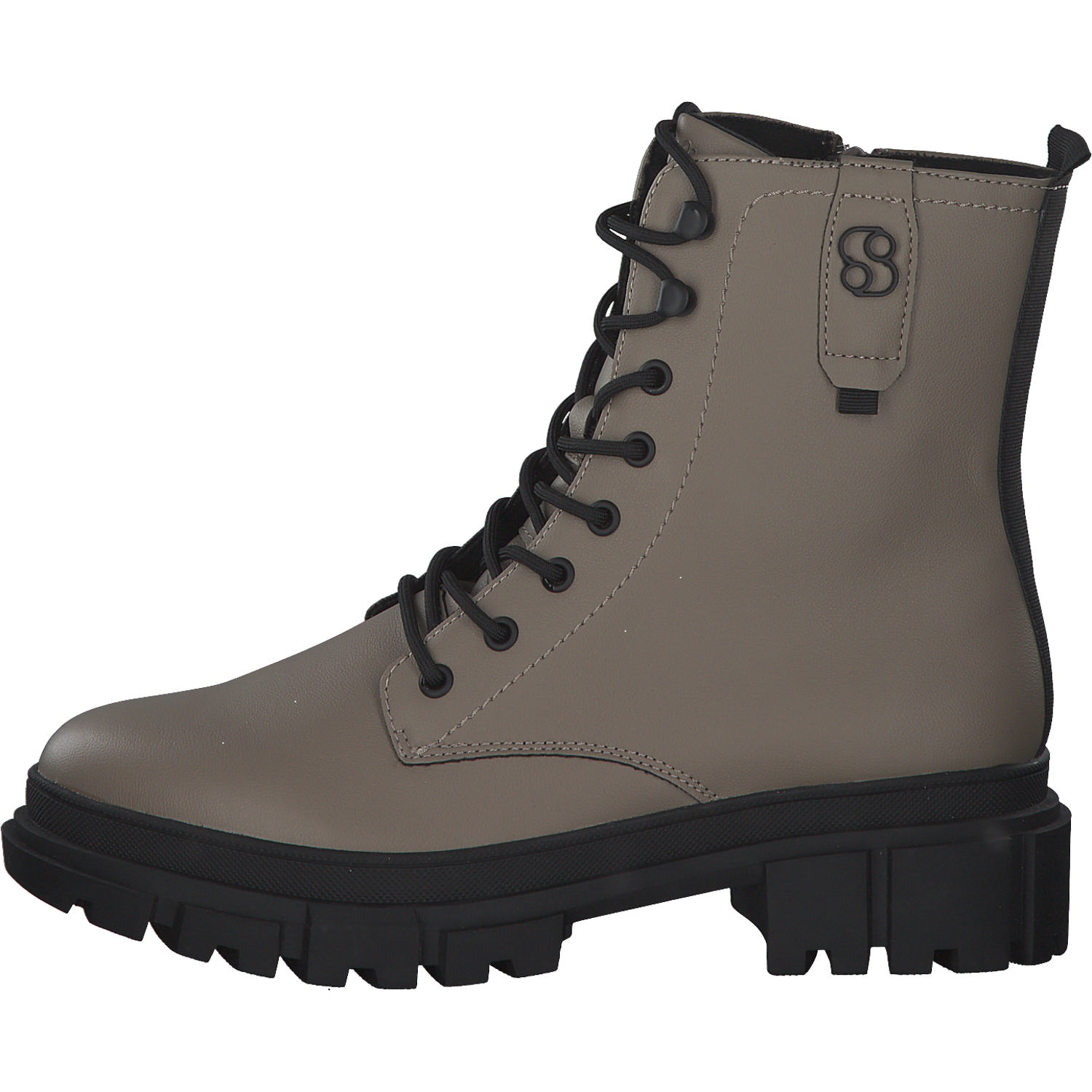 s. Oliver 25214, Schnürstiefeletten, Damen, taupe