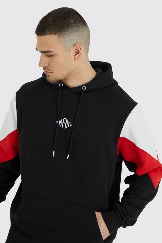 Tall Man Colorblock Hoodie
