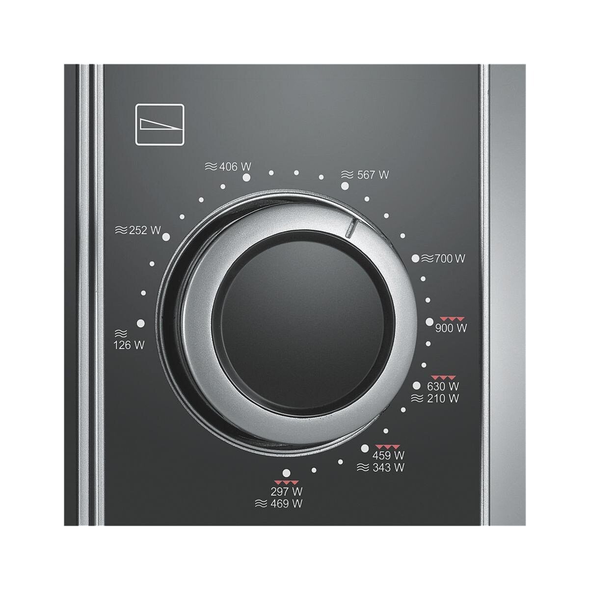 Severin Mikrowelle 7771, 9 Stufen inkl. Auft- / Grillfunktion, Timer, 20 Liter, 700 Watt