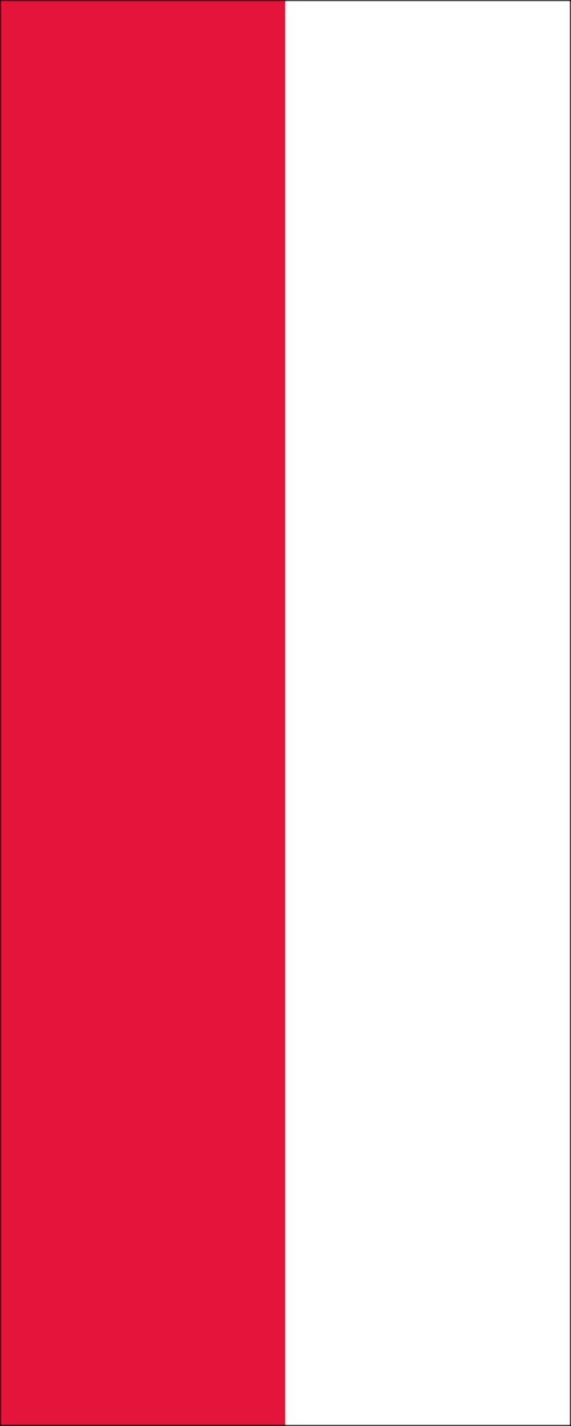 flaggenmeer Flagge Flagge Indonesien 110 g/m² Hochformat