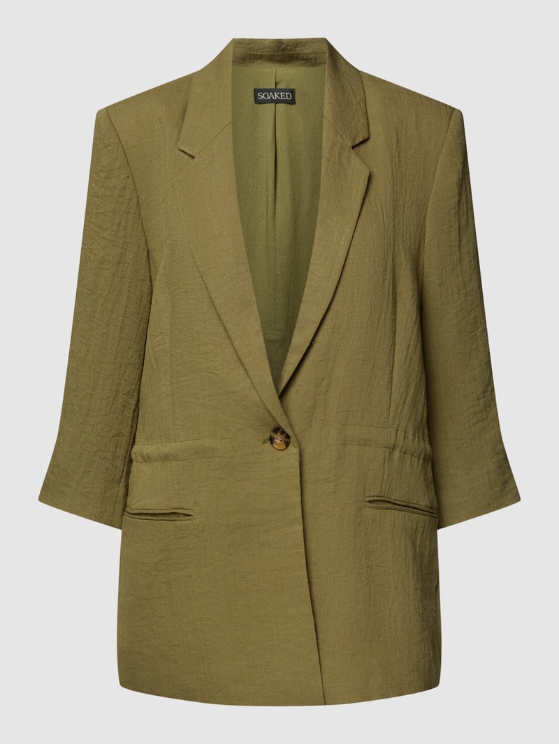 Blazer mit Strukturmuster Modell 'Camile' in lindgrün