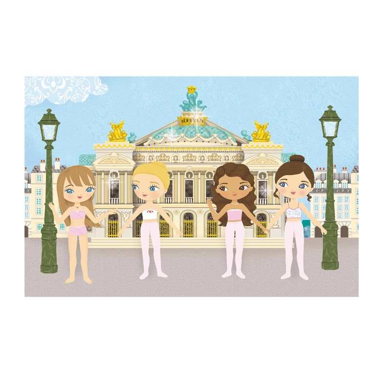 Livre Minimiki, habille Emma à l'opéra - Play Bac