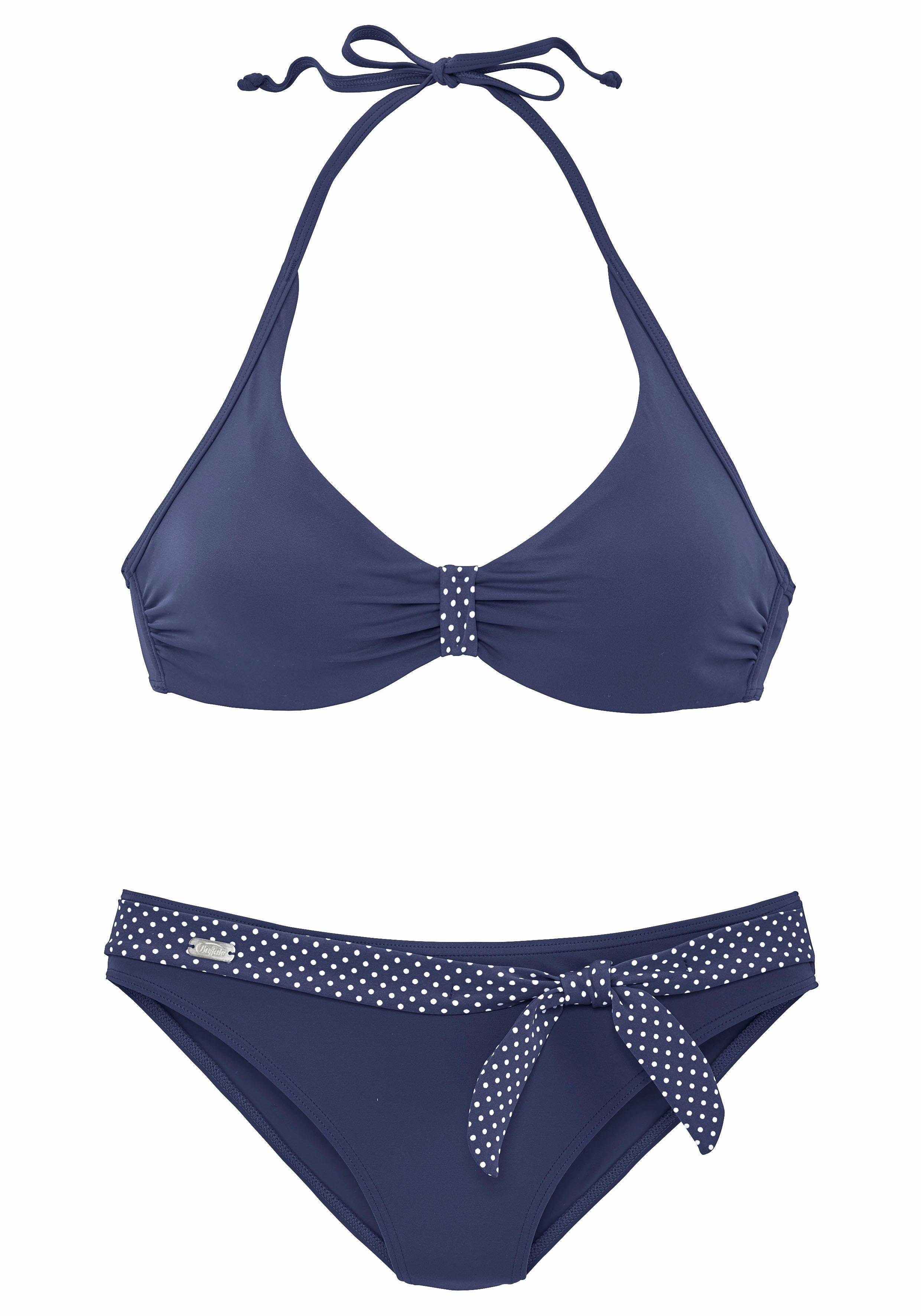 Buffalo Bügel-Bikini mit süßen Kontrastdetails