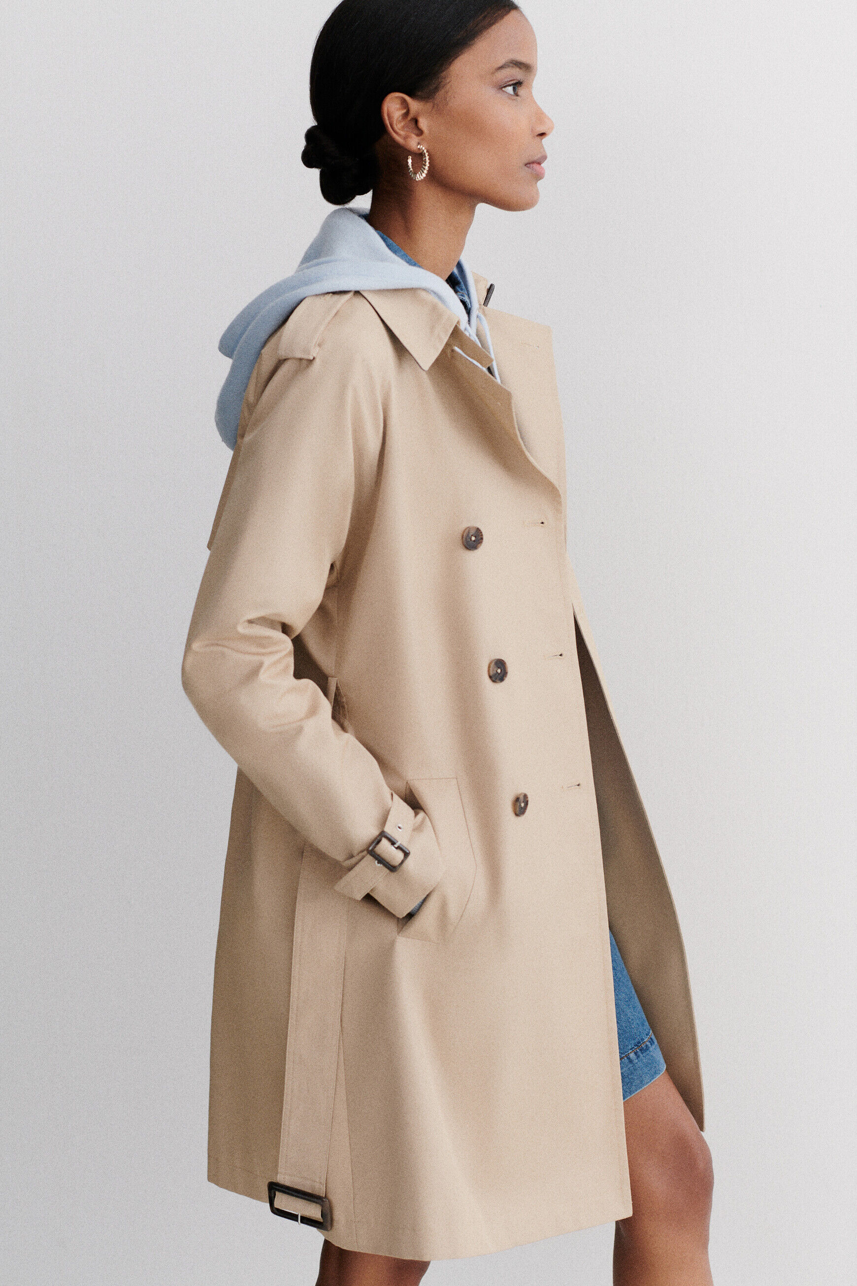 trench max beige femme