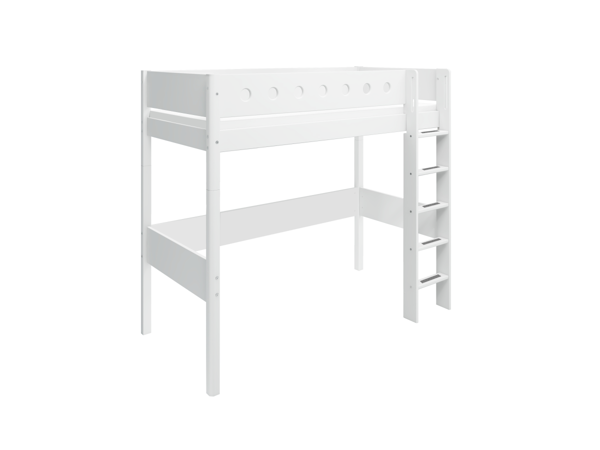 Flexa Hochbett White 90 x 200 cm