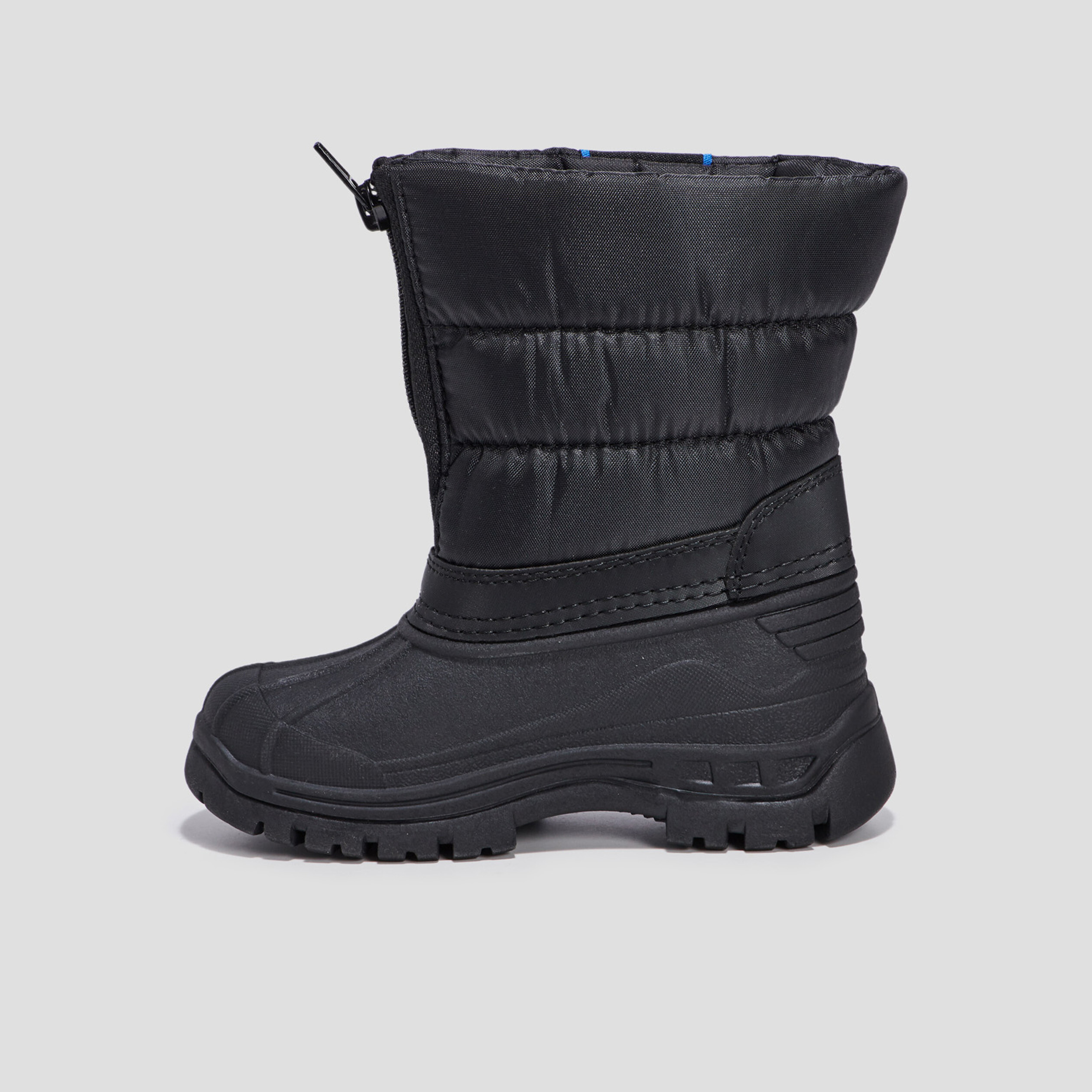 Bottes de neige crantées noir garçon | La Halle