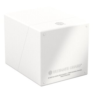 Ultimate Guard Boulder Deck Case 100+ Solid Weiß