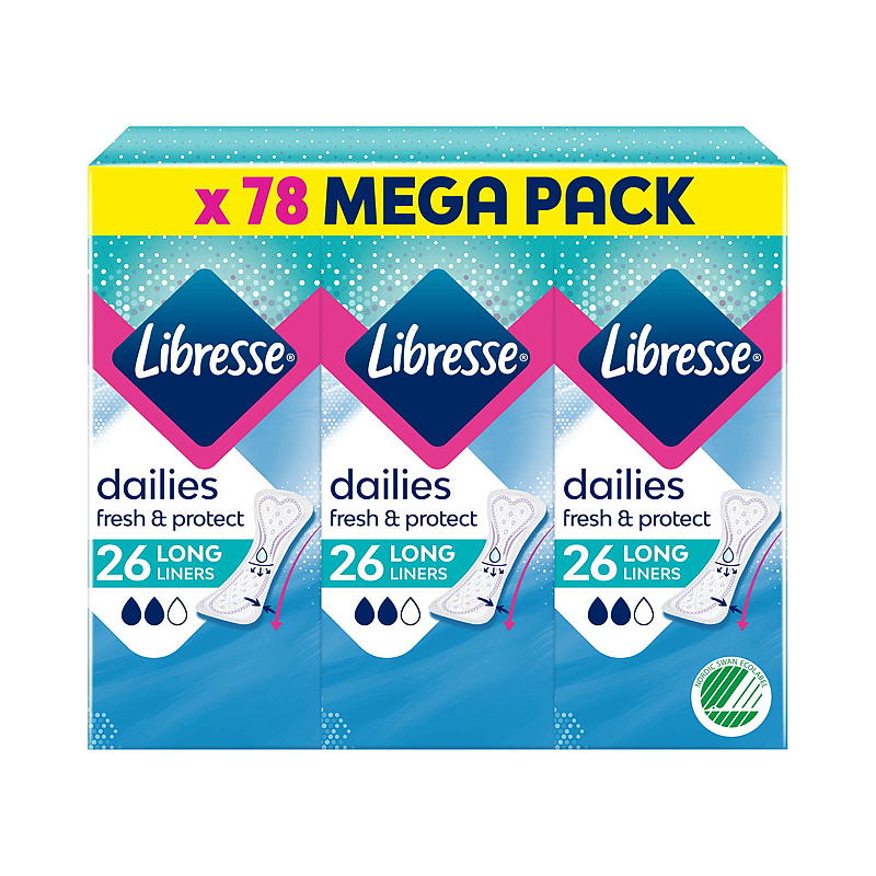 Libresse Libresse 78-pk Truseinnlegg TI Long