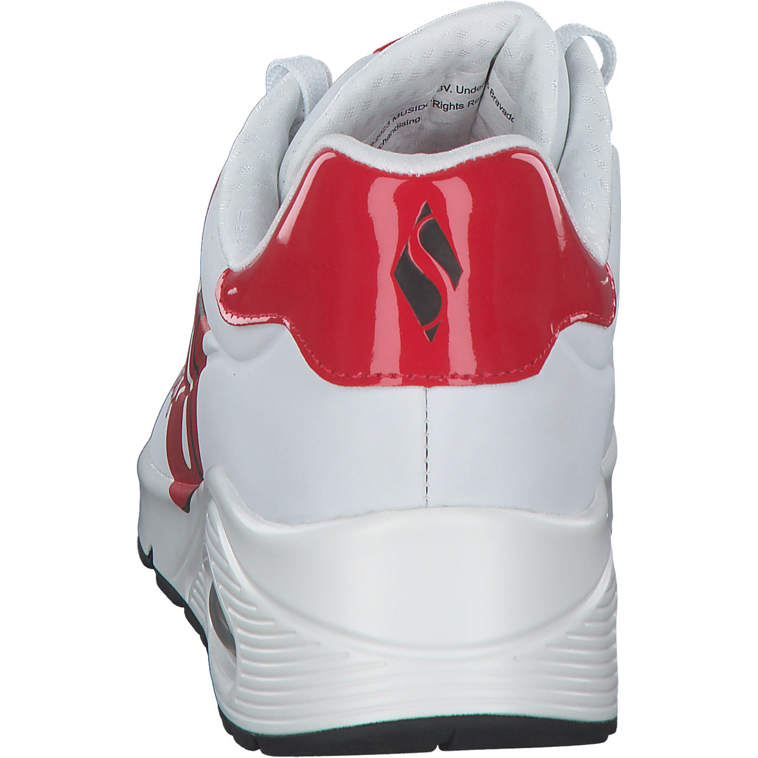 Skechers 177965, Schnürschuhe, Damen, white/red