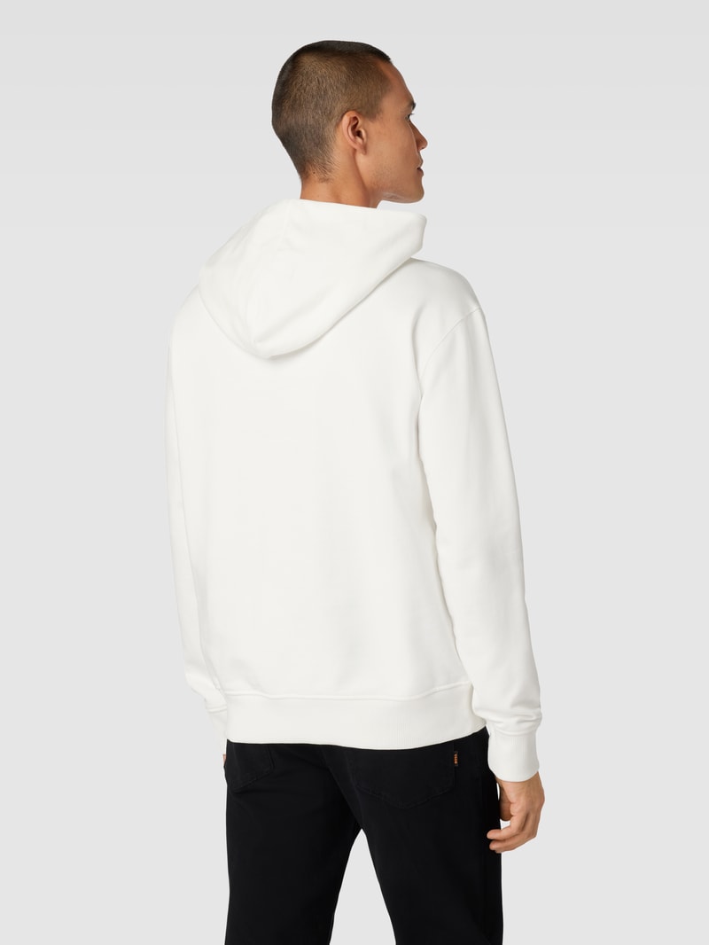 Hoodie mit Motiv-Print Modell 'Samson' in offwhite