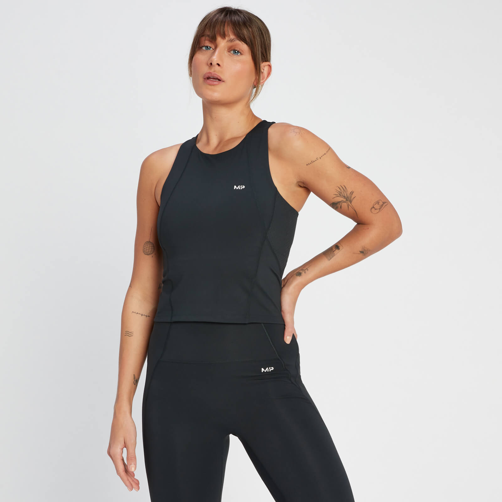 MP Women's Tempo Ultra Cropped Vest - Black