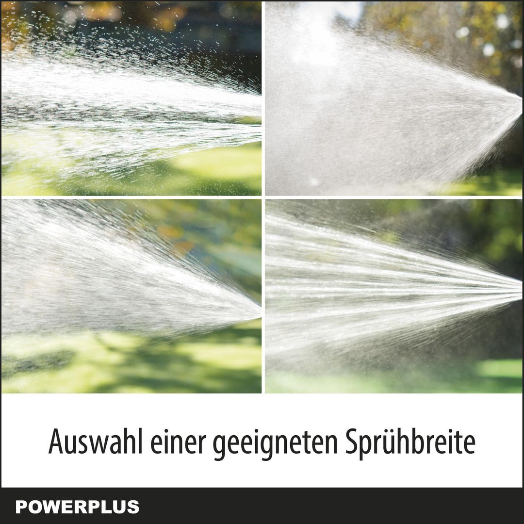 Powerplus Elektrischer Hochdruckreiniger POWXG90430 - 3100 Watt Terrassenreiniger, Start- / Stopp-Funktion