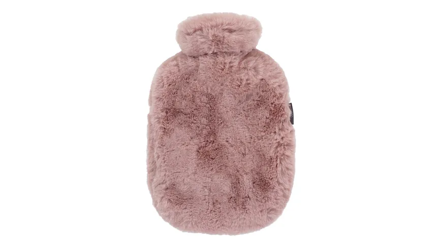 Fashy Wärmflasche mit hochwertigem, extra softem Flauschbezug