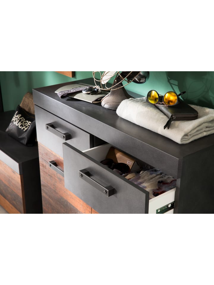 ebuy24 Schuhschrank Irwin Grau 90 x 34 cm günstig kaufen onesize
