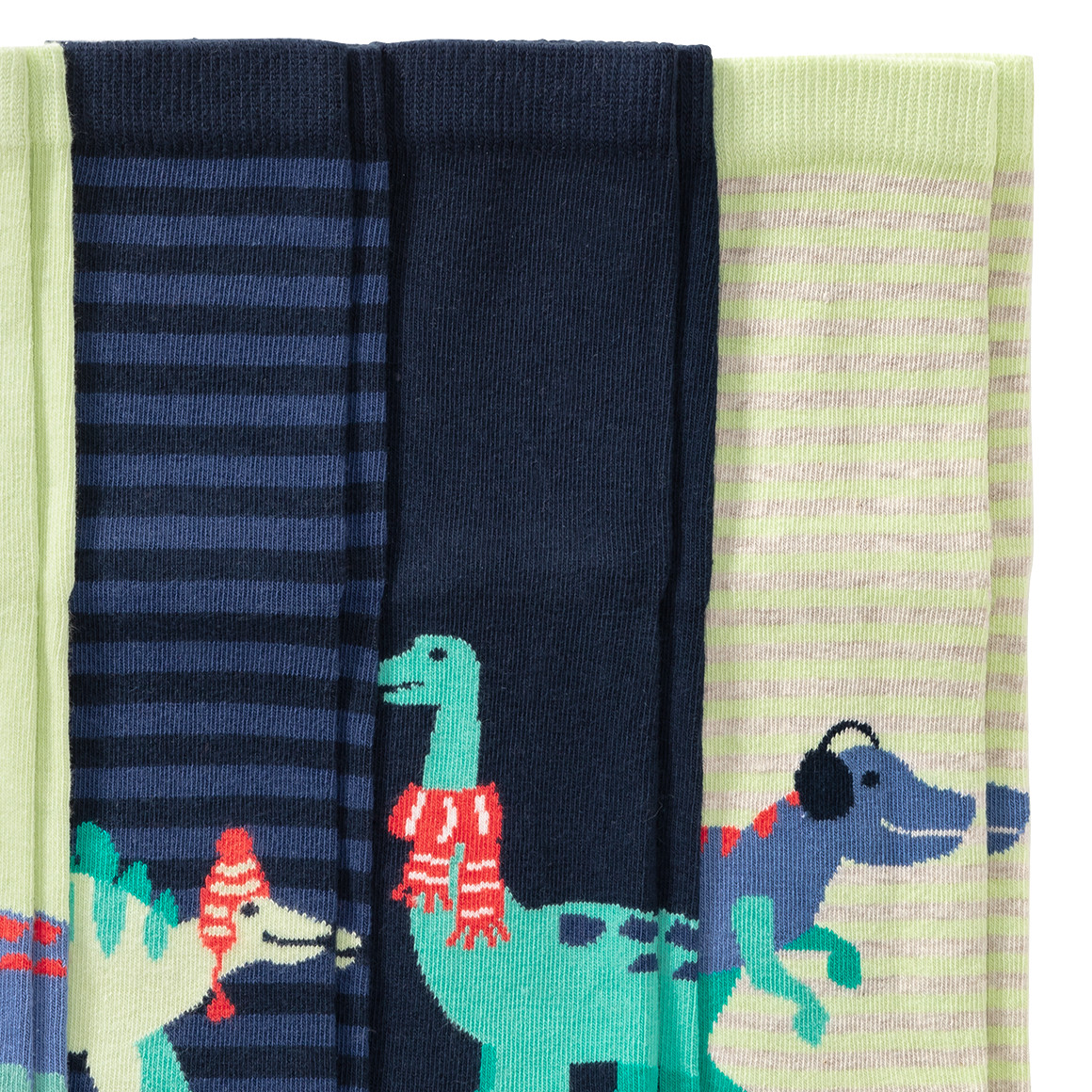 5 Paar Kinder Socken mit Dino-Motiven