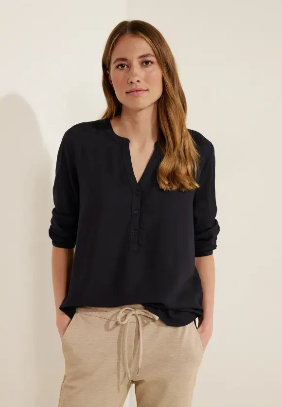 CECIL Bluse in Unifarbe