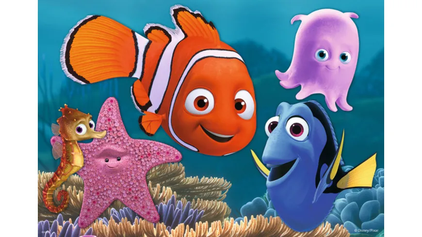 Ravensburger Puzzle - Nemo kleine Ausreisser, 2x12 Teile