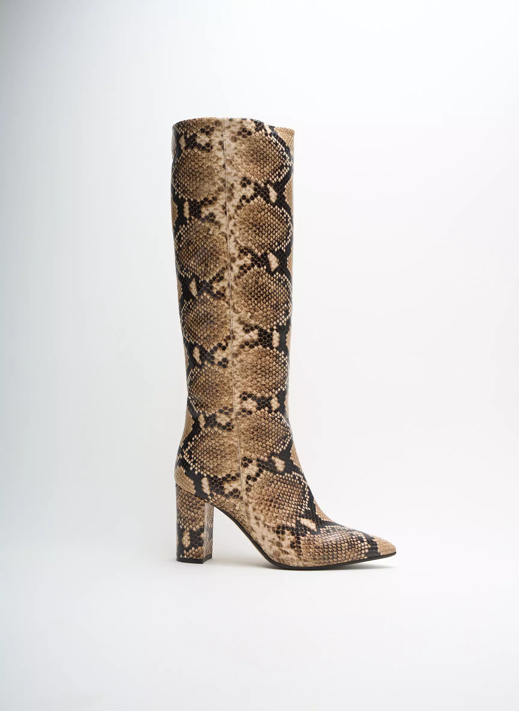The Seller Bottes Femme couleur beige
