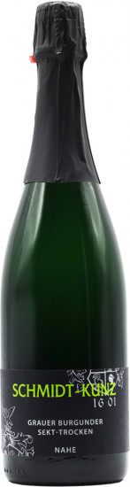 2021 Nahe Grauer Burgunder Sekt b.A. brut - Weingut Schmidt-Kunz