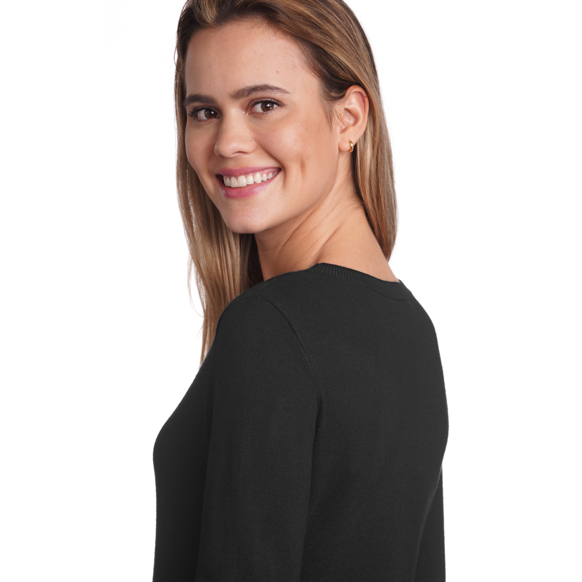 Damen Pullover aus Rippstrick