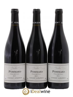 Pommard Vieilles Vignes Vincent Girardin (Domaine)  2015 - Lot de 3 Bouteilles